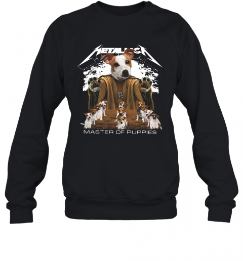 Metallic Jack Russell Terrier Master Of Puppies T-Shirt Unisex Sweatshirt