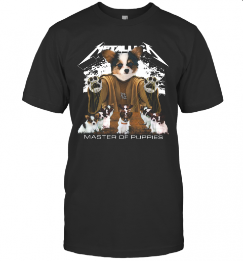Metallic Papillon Master Of Puppies T-Shirt