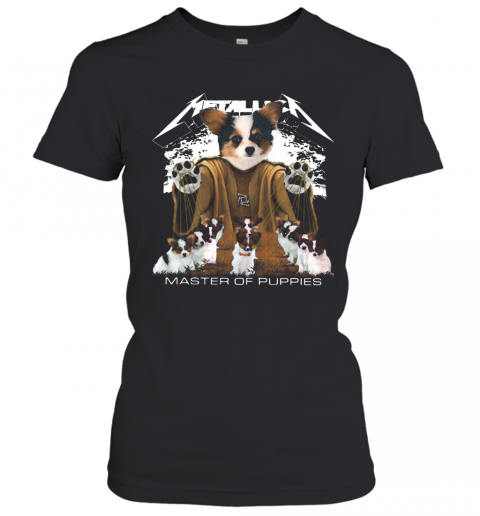 Metallic Papillon Master Of Puppies T-Shirt Classic Women's T-shirt