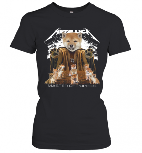 Metallic Shiba Inu Master Of Puppies T-Shirt Classic Women's T-shirt