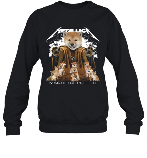 Metallic Shiba Inu Master Of Puppies T-Shirt Unisex Sweatshirt