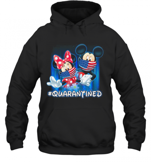 Mickey And Minnie Quarantined T-Shirt Unisex Hoodie