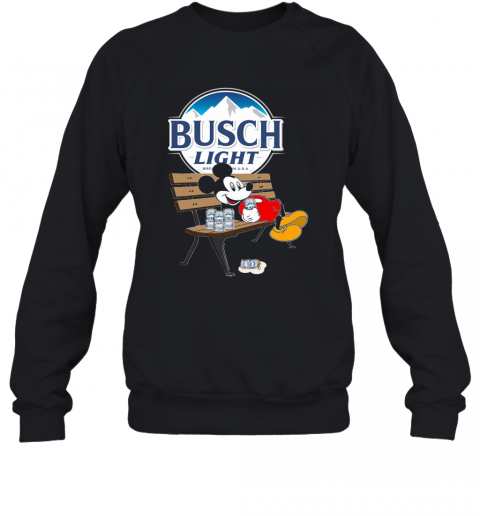 Mickey Mouse Drink Busch Light T-Shirt Unisex Sweatshirt