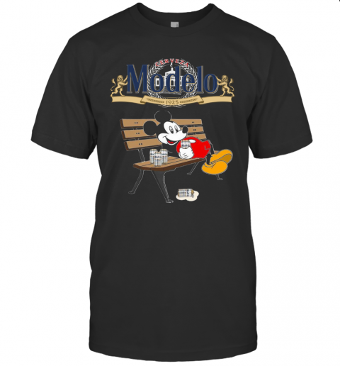 Mickey Mouse Drink Cerveza Modelo T-Shirt
