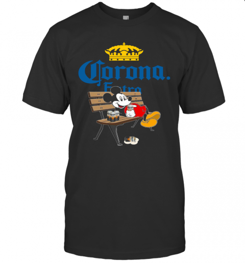 Mickey Mouse Drink Corona Extra T-Shirt