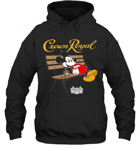 Mickey Mouse Drink Crown Royal T-Shirt Unisex Hoodie
