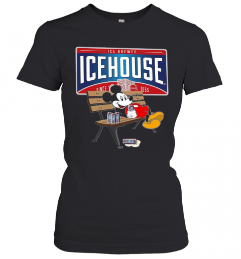 Mickey Mouse Drink Ice House Beer T-Shirt Classic Women's T-shirt