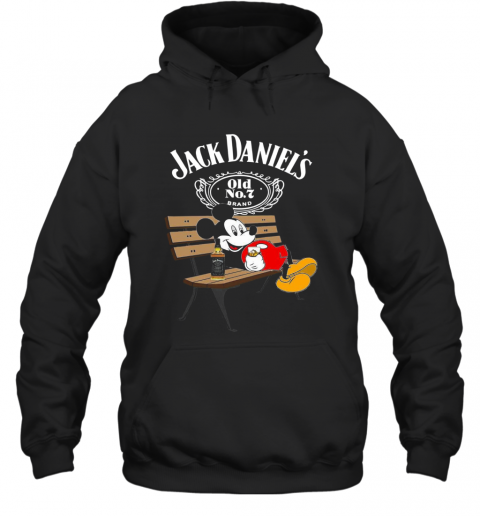 Mickey Mouse Drink Jack Daniel's T-Shirt Unisex Hoodie