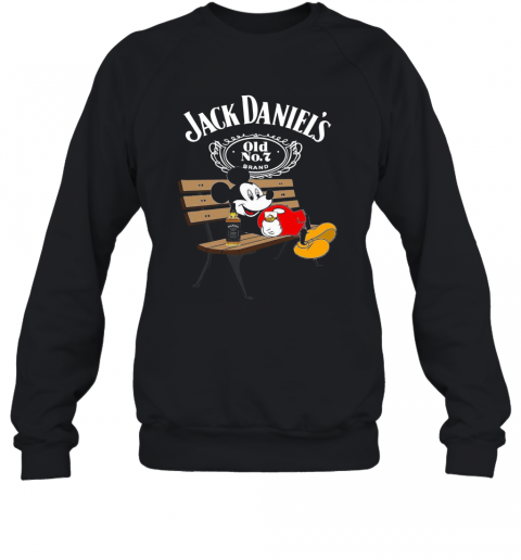 Mickey Mouse Drink Jack Daniel's T-Shirt Unisex Sweatshirt