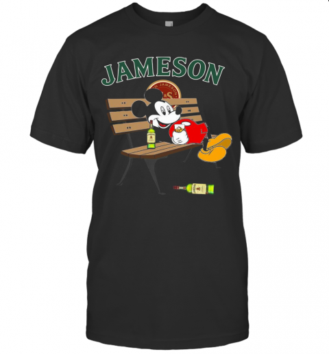 Mickey Mouse Drink Jameson T-Shirt