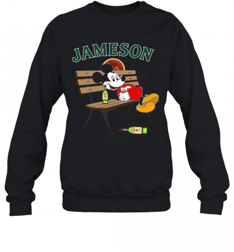Mickey Mouse Drink Jameson T-Shirt Unisex Sweatshirt