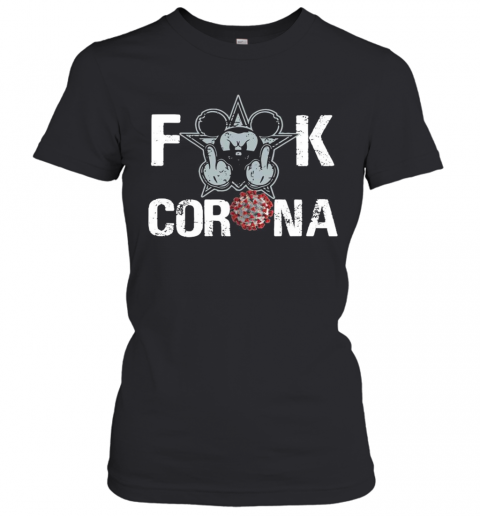 Mickey Mouse Fuck Corona T-Shirt Classic Women's T-shirt
