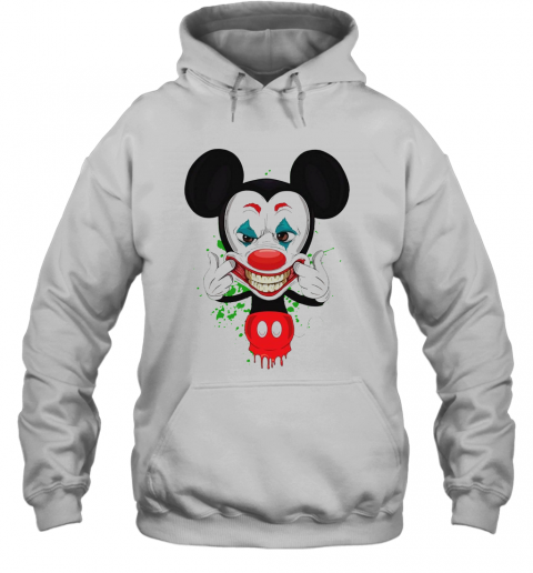 Mickey Mouse Joker Face T-Shirt Unisex Hoodie