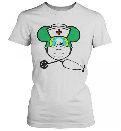 Mickey Nurse Face Mask George Washington T-Shirt Classic Women's T-shirt