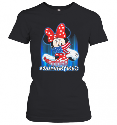 Minnie Mouse Face Mask Quarantined T-Shirt Classic Women's T-shirt