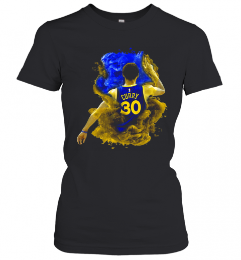 NBA Stephen Curry 30 Golden State Warriors T-Shirt Classic Women's T-shirt