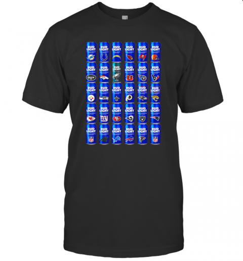 Nfl Bud Light Logo T-Shirt