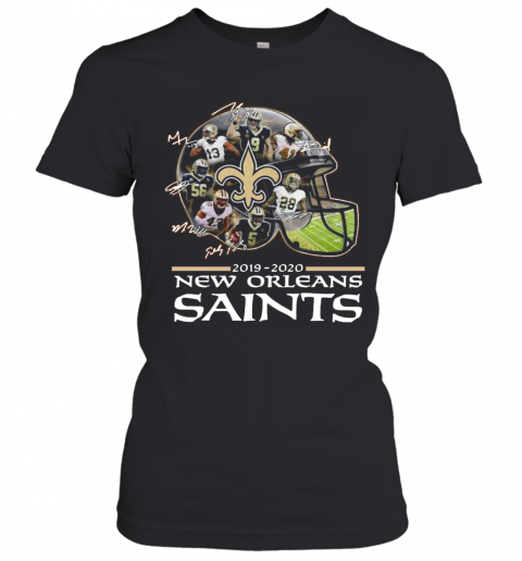 New Orleans Saints 2019 2020 Team Player Signatures T-Shirt Classic Women's T-shirt