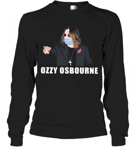 Nice Ozzy Osbourne Mask Covid 19 T-Shirt Long Sleeved T-shirt 