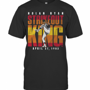 Nolan Ryan Strike Out King T-Shirt Classic Men's T-shirt