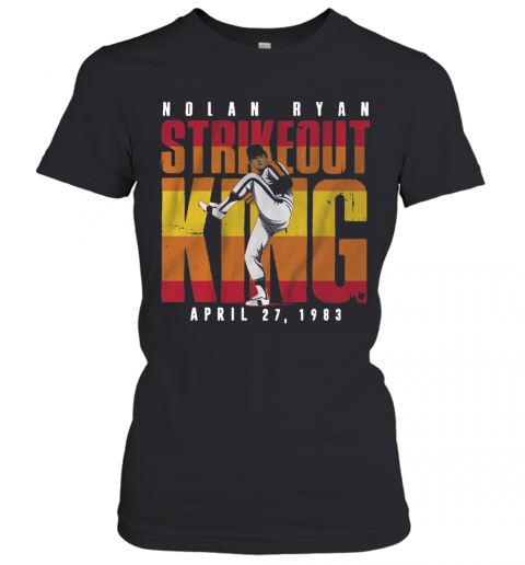 Nolan Ryan Strike Out King T-Shirt Classic Women's T-shirt