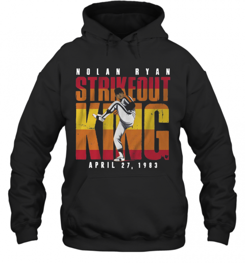 Nolan Ryan Strike Out King T-Shirt Unisex Hoodie