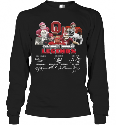 Oklahoma Sooners Legends Signature T-Shirt Long Sleeved T-shirt 