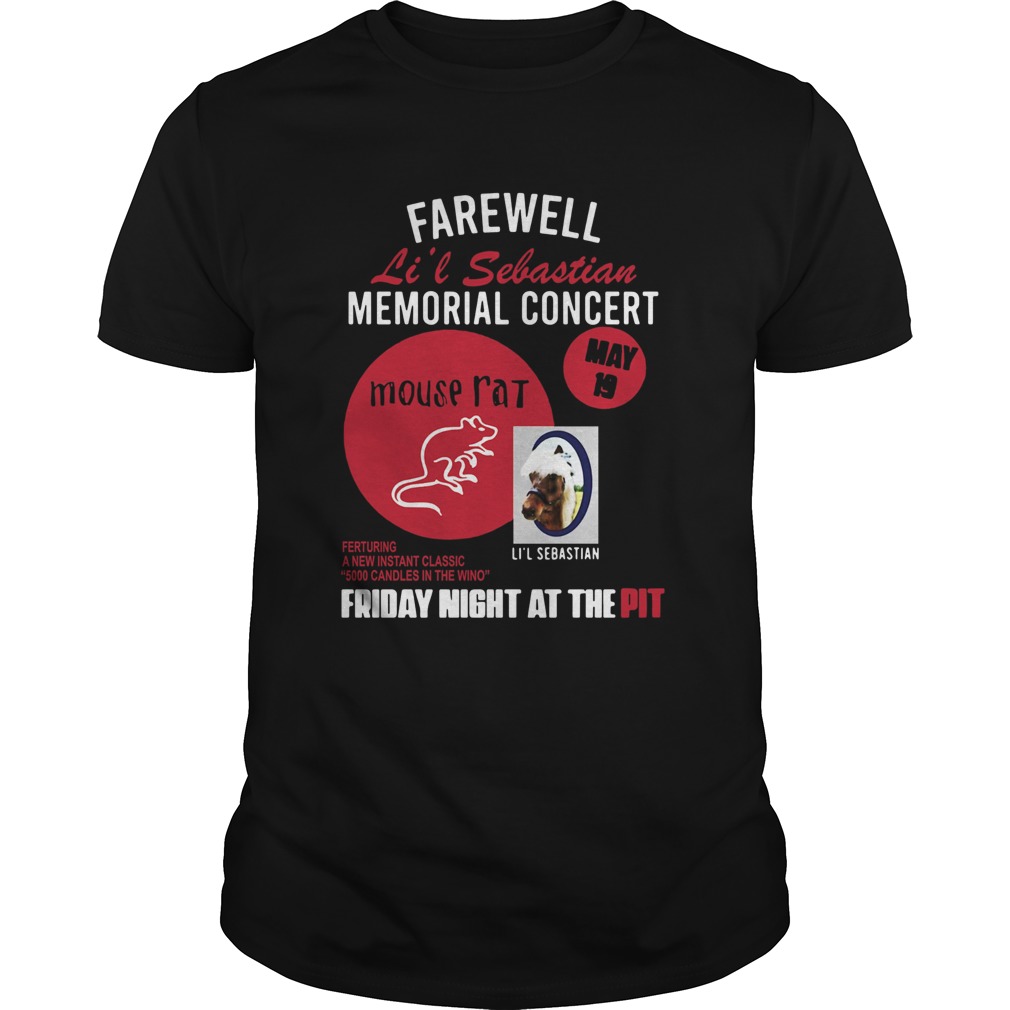 Parks And Recreation Farewell Lil Sebastian Memorial Concert shirt