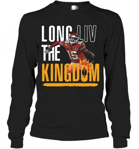 Patrick Mahomes Long LIV The Kingdom T-Shirt Long Sleeved T-shirt 