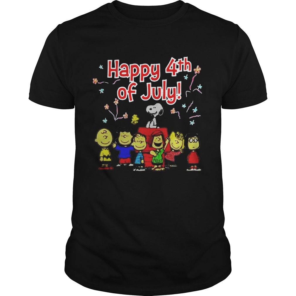 Peanuts Happy 4th Of July shirt
