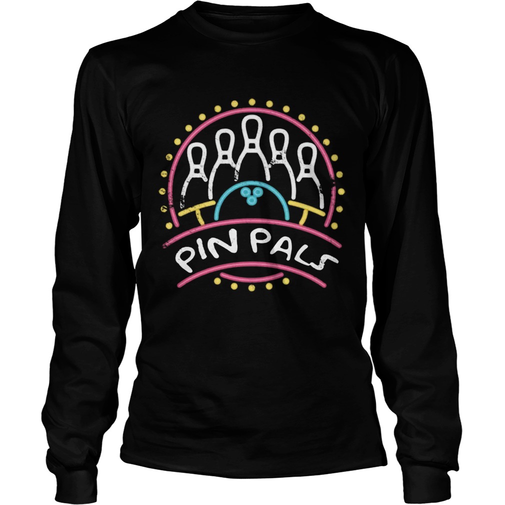 Pin Pals SIMPSONS Bowling Team Distressed Long Sleeve