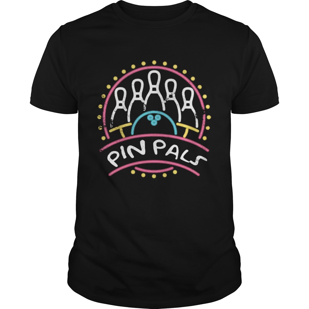 Pin Pals SIMPSONS Bowling Team Distressed shirt
