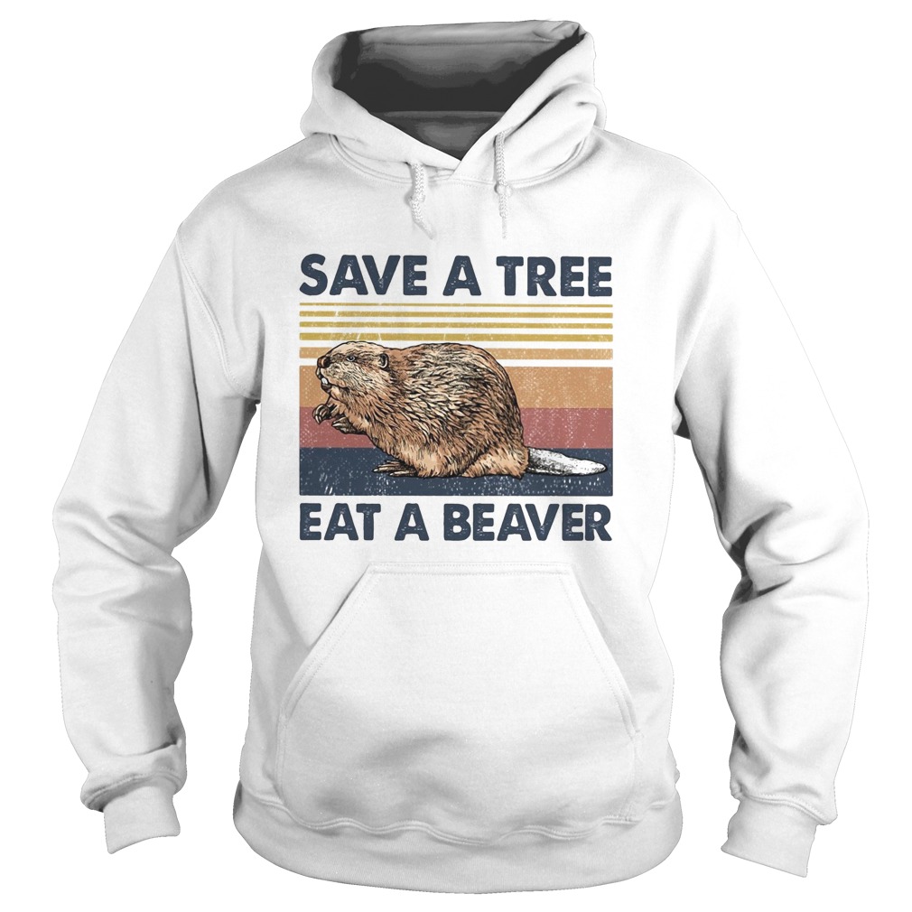 Punxsutawney phil save a tree eat a beaver vintage Hoodie
