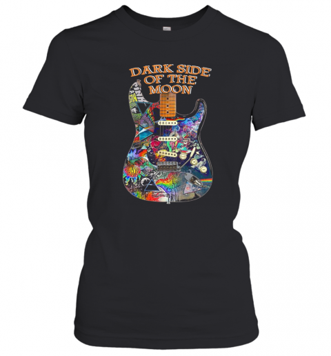 Richer Dark Side Of The Moon Guitar T-Shirt Classic Women's T-shirt