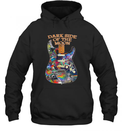 Richer Dark Side Of The Moon Guitar T-Shirt Unisex Hoodie