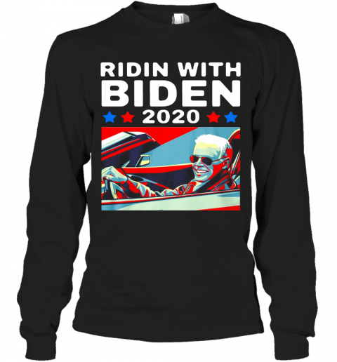 Ridin With Biden 2020 T-Shirt Long Sleeved T-shirt 