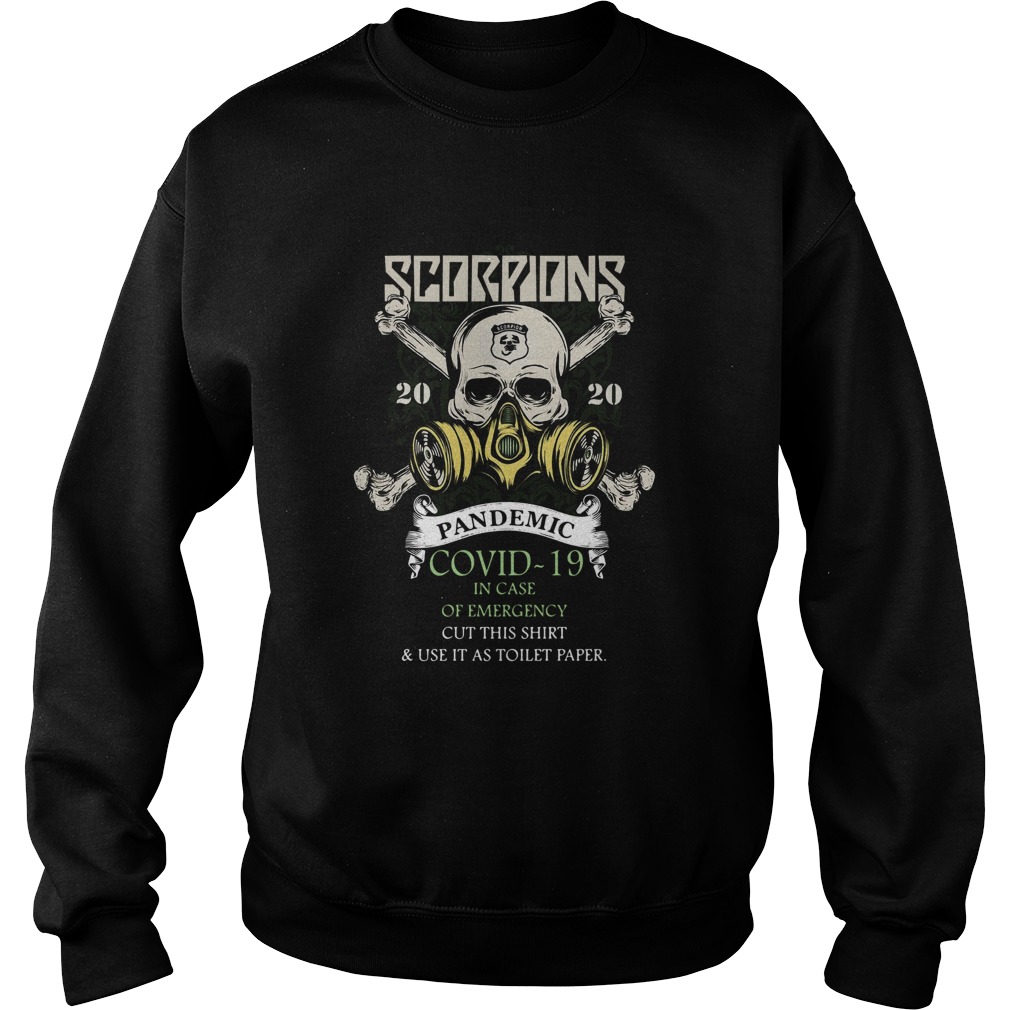 Scorpions 2020 Pandemic Covid 19 Sweatshirt