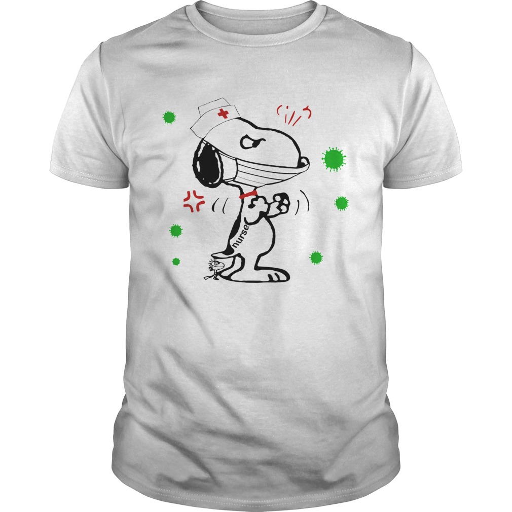 Snoopy Nurse Coronavirus shirt