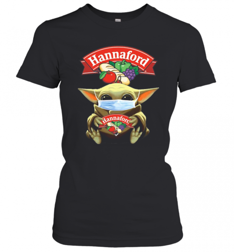 Star Wars Baby Yoda Hug Hannaford Covid 19 T-Shirt Classic Women's T-shirt