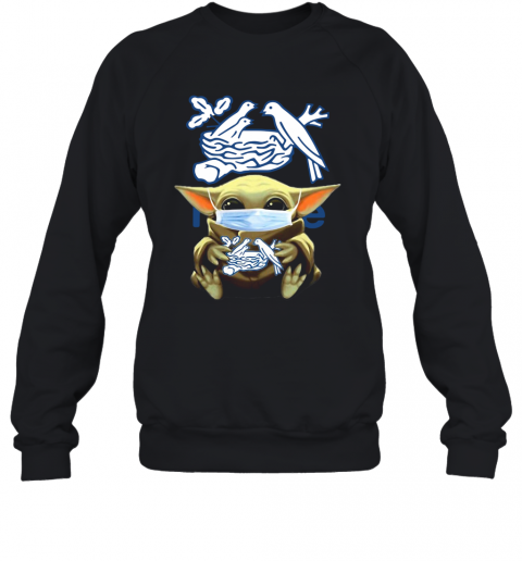 Star Wars Baby Yoda Hug Nestlé Covid 19 T-Shirt Unisex Sweatshirt