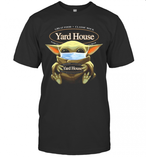 Star Wars Baby Yoda Hug Yard House Covid 19 T-Shirt