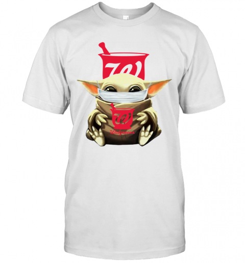 Star Wars Baby Yoda Mask Hug Walgreens T-Shirt