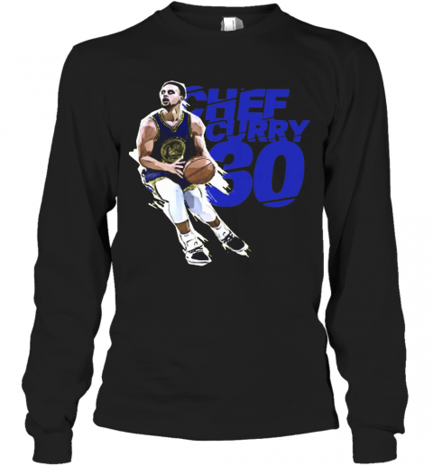 Stephen Curry 30 T-Shirt Long Sleeved T-shirt 
