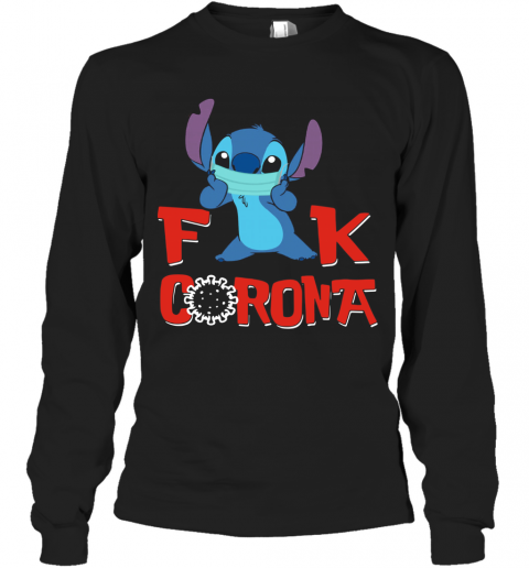 Stitch Fuck Corona T-Shirt Long Sleeved T-shirt 
