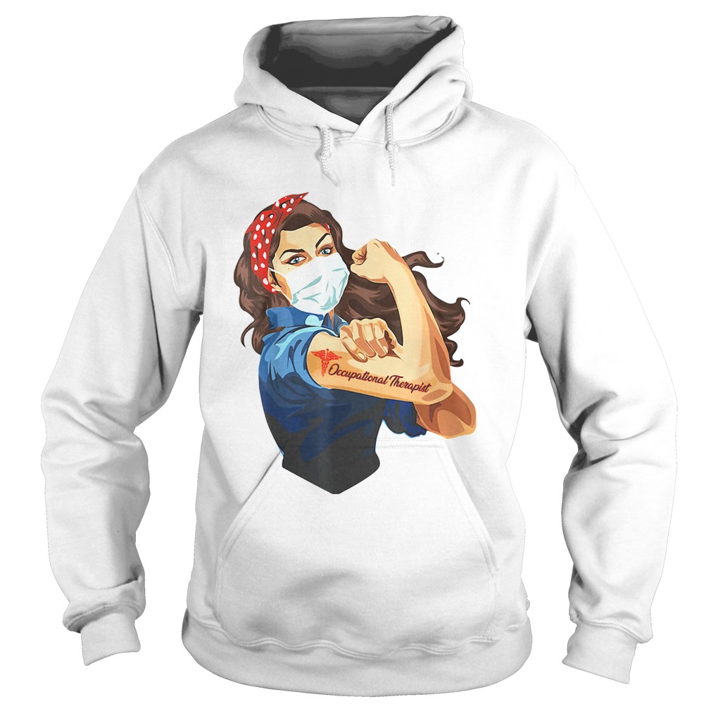Strong Woman Tattoo Occupational Therapist Hoodie