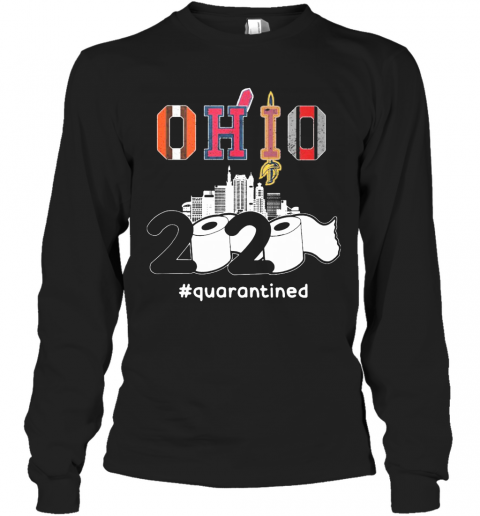 The Cleveland Cavaliers Ohio 2020 Quarantined Toilet Paper T-Shirt Long Sleeved T-shirt 