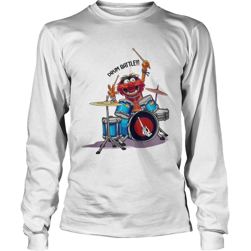 The Muppets Drummer Drum Battle Long Sleeve