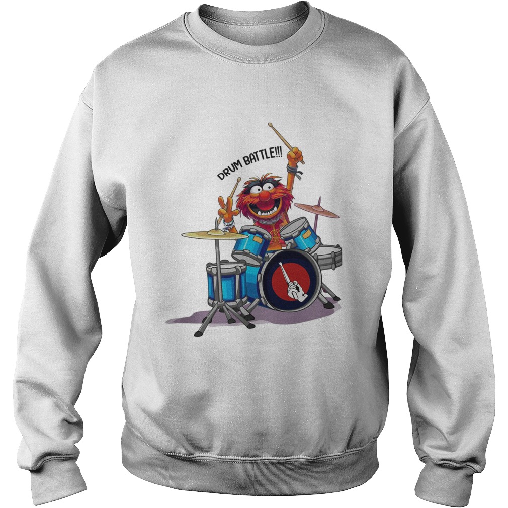 The Muppets Drummer Drum Battle Sweatshirt