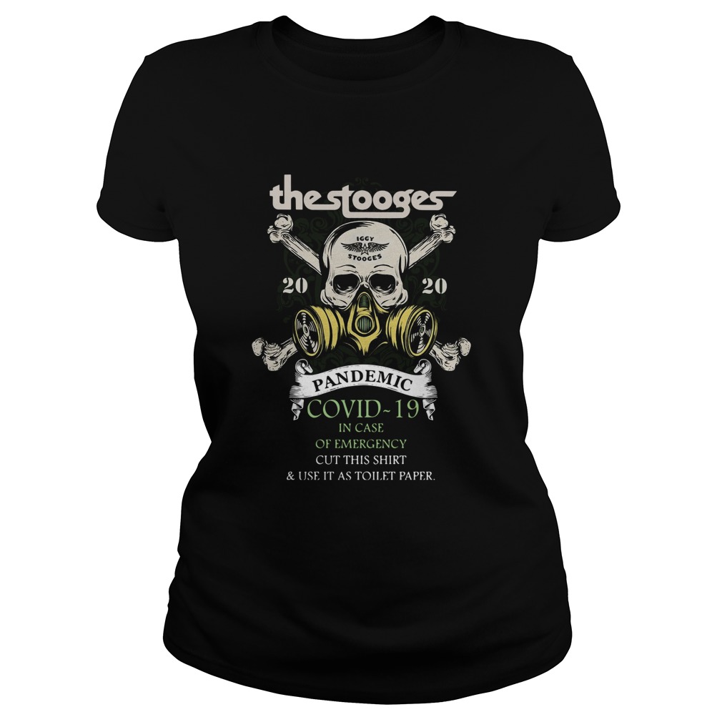 The Stooges 2020 Pandemic Covid 19 In Case Of Emergency Classic Ladies