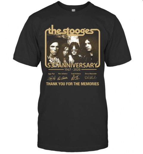 The Stooges 53Rd Anniversary 1967 2020 Thank You For The Memories T-Shirt Classic Men's T-shirt